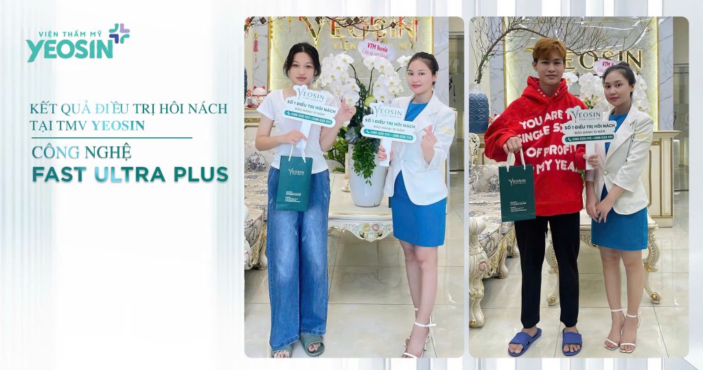 Hình ảnh khách hàng trị hôi nách hiệu quả tại Yeosin