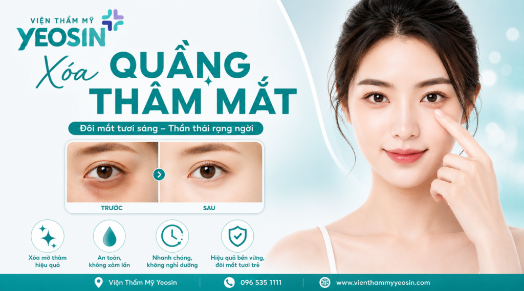 Xóa thâm quầng mắt