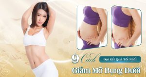 giảm mỡ bụng dưới viện thẩm mỹ yeosin