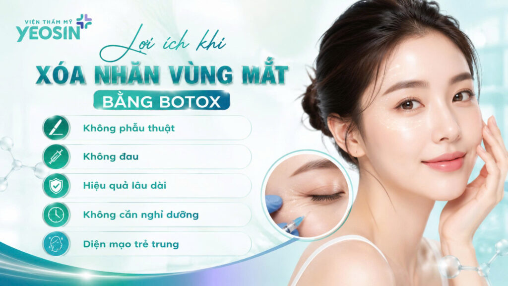 Loi ich khi xoa nhan vung mat bang Botox 1