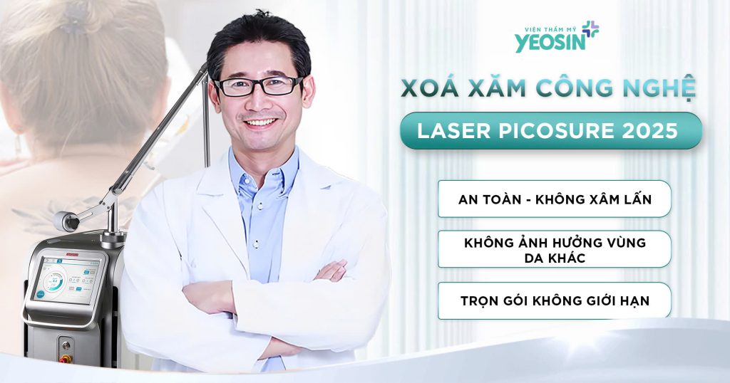 Xóa hình xăm không để lại sẹo tại Yeosin