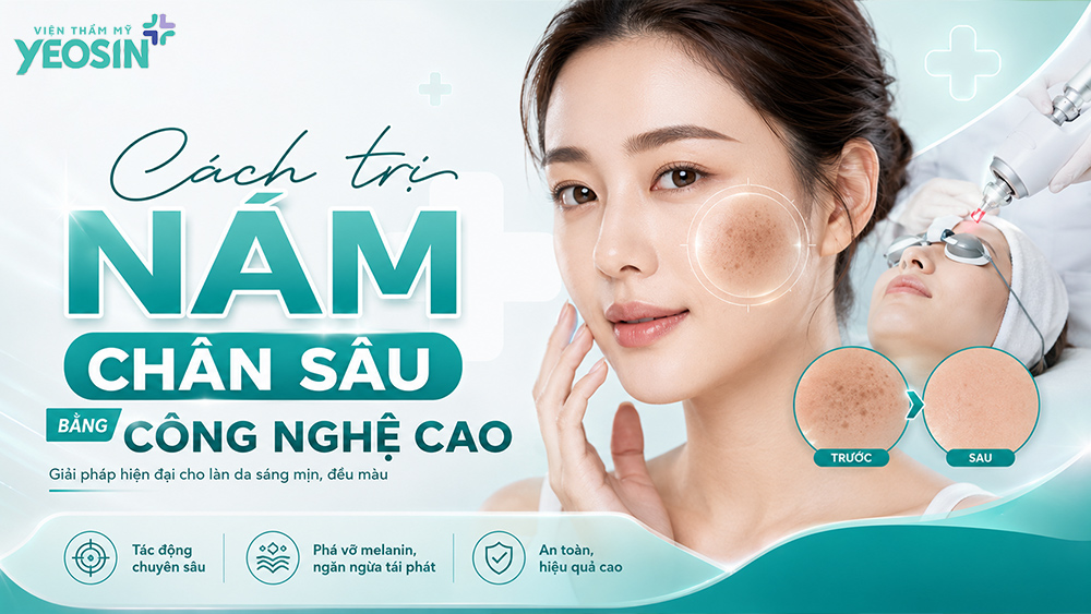 Cách trị nám chân sâu bằng công nghệ cao