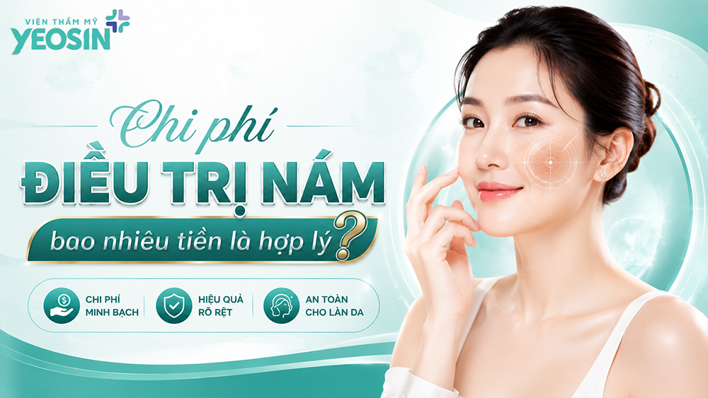 Chi phí điều trị nám - Bảng giá trị nám mới nhất hiện nay 5 Chi phí điều trị nám bao nhiêu tiền là hợp lý?
