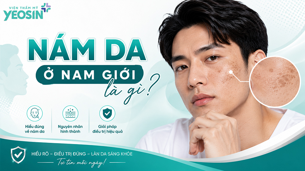 Nám da ở nam giới là gì?