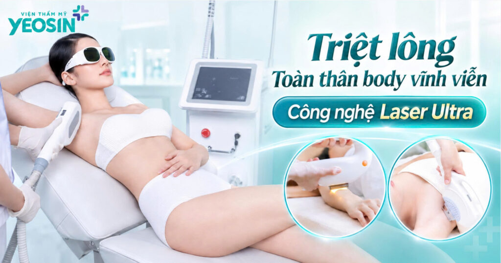 Phòng Khám Thẩm Mỹ Yeosin – Địa chỉ triệt lông uy tín nhất tại Tphcm