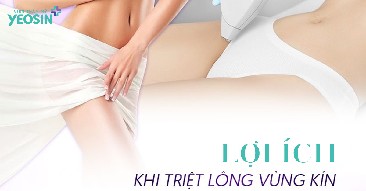 Triệt lông bikini có tốt không?