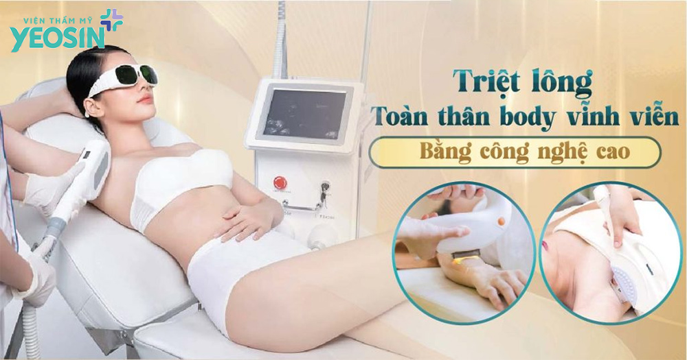 Viện Thẩm Mỹ Yeosin - Địa chỉ triệt lông bikini uy tín nhất tại Tphcm