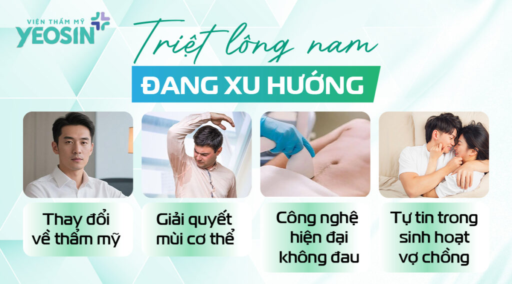 Địa chỉ triệt lông cho nam giới uy tín tại Tphcm 11 Tại sao triệt lông cho nam giới đang là xu hướng?