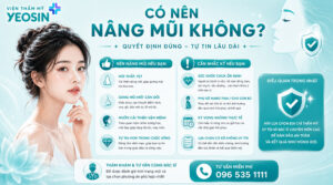Có nên nâng mũi không? Những điều cần lưu ý