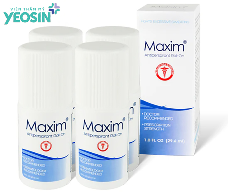 sản phẩm lăn khử mùi Maxim