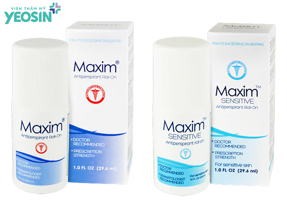Thành phần chính của sản phẩm lăn khử mùi Maxim