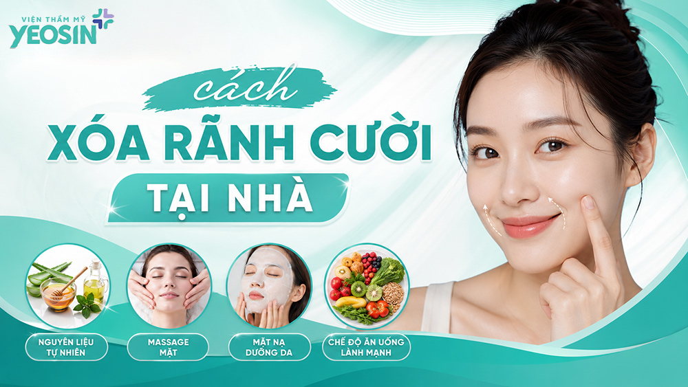 Gợi ý 5+ cách xóa rãnh cười tại nhà hiệu quả