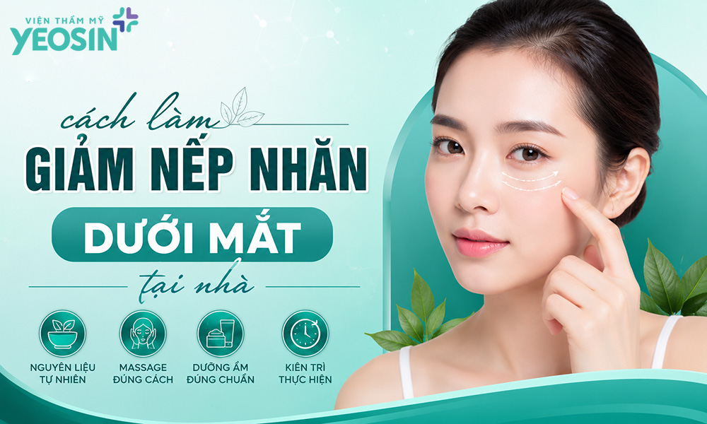 Nếp nhăn dưới mắt: Nguyên nhân và cách trị nếp nhăn dưới mắt. 11 Các cách làm giảm nếp nhăn dưới mắt tại nhà