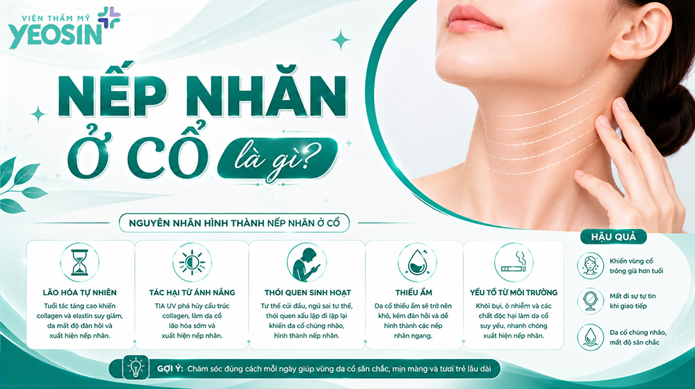 Nếp nhăn ở cổ: Nguyên nhân và cách xóa nếp nhăn cổ 5 Nếp nhăn ở cổ là gì?