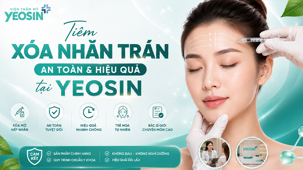Giải pháp thay thế cách xóa nếp nhăn trên trán tại nhà