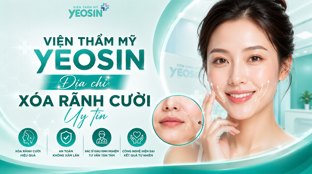 Xóa rãnh cười: Nguyên nhân và cách xóa nếp nhăn rãnh cười 14 Lý do bạn nên xóa nhăn rãnh cười tại Viện Thẩm Mỹ Yeosin