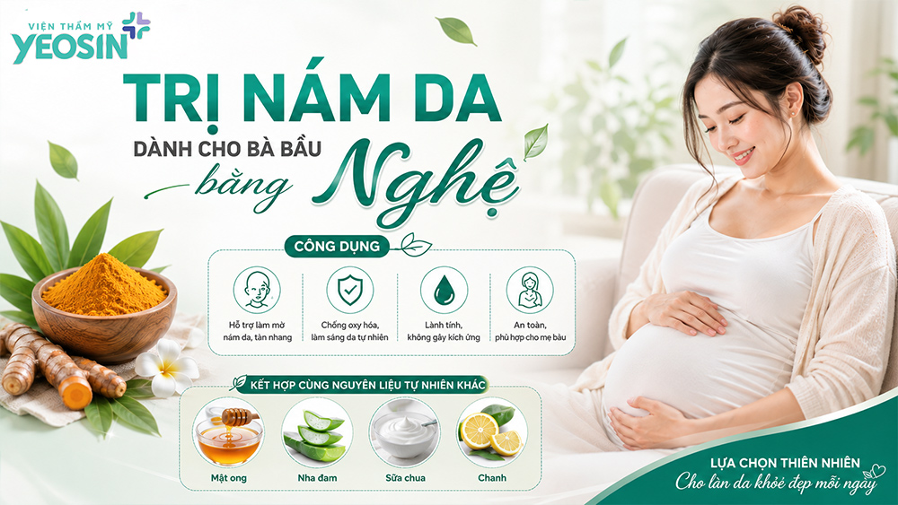 10 cách trị nám da dành cho bà bầu dân gian tại nhà 9 Nghệ - Cách trị nám da dành cho bà bầu dân gian tại nhà