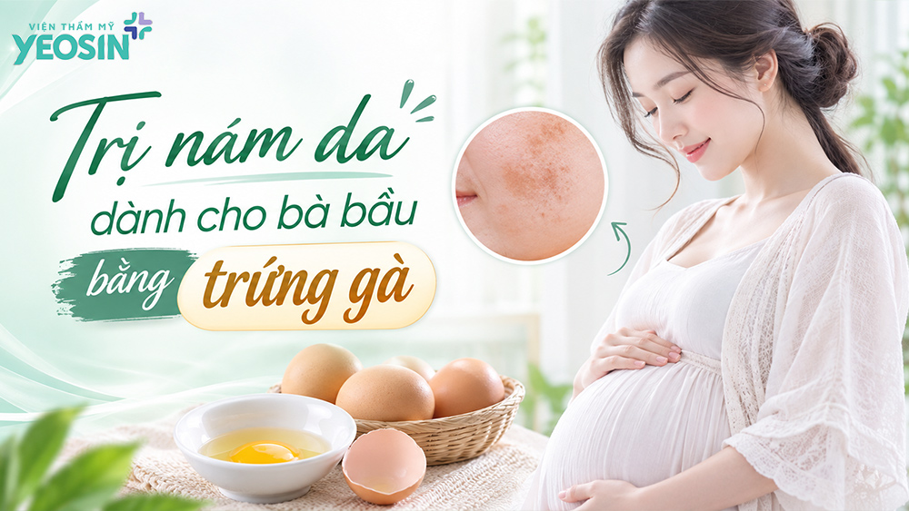 10 cách trị nám da dành cho bà bầu dân gian tại nhà 12 Lòng trắng trứng - Cách trị nám cho mẹ bầu tại nhà