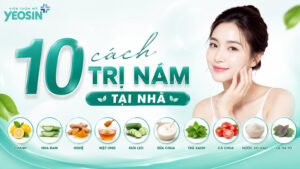 cách trị nám tại nhà