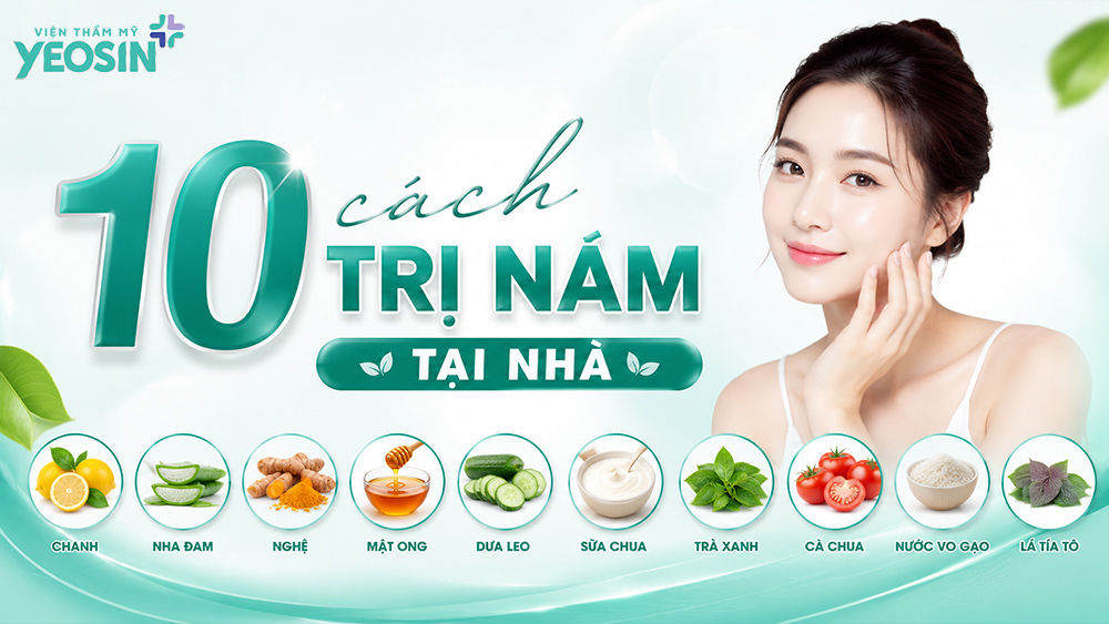 cách trị nám tại nhà