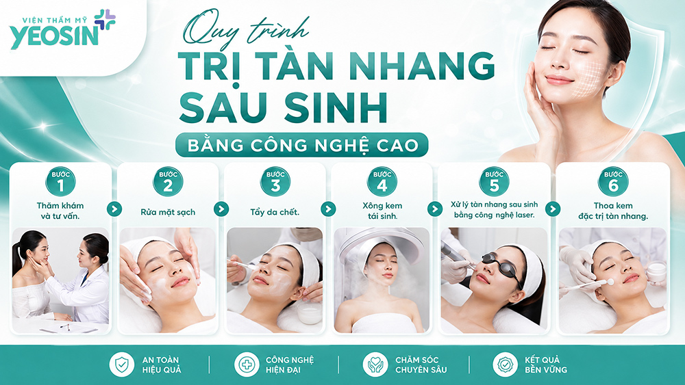 Quy trình điều trị tàn nhang bằng laser Picosure đúng chuẩn y khoa