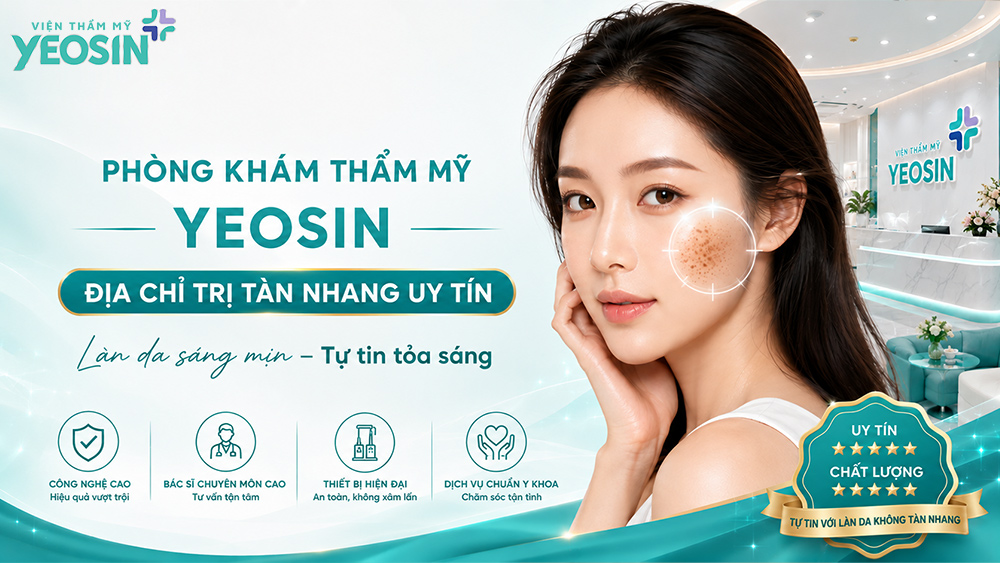 địa chỉ trị tàn nhang lâu năm uy tín tại Tphcm