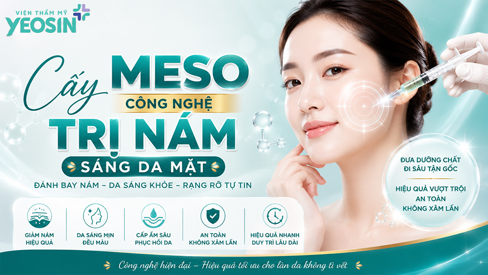 Top 5 công nghệ trị nám hiệu quả mới nhất hiện nay 8 Cấy meso - Công nghệ trị nám sáng da mặt