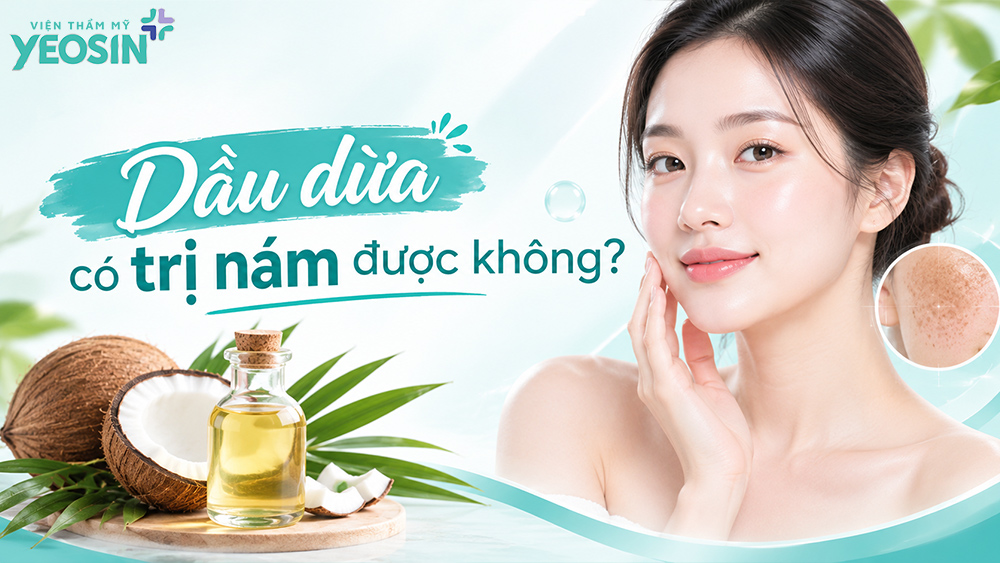 Dầu dừa có trị nám được không?