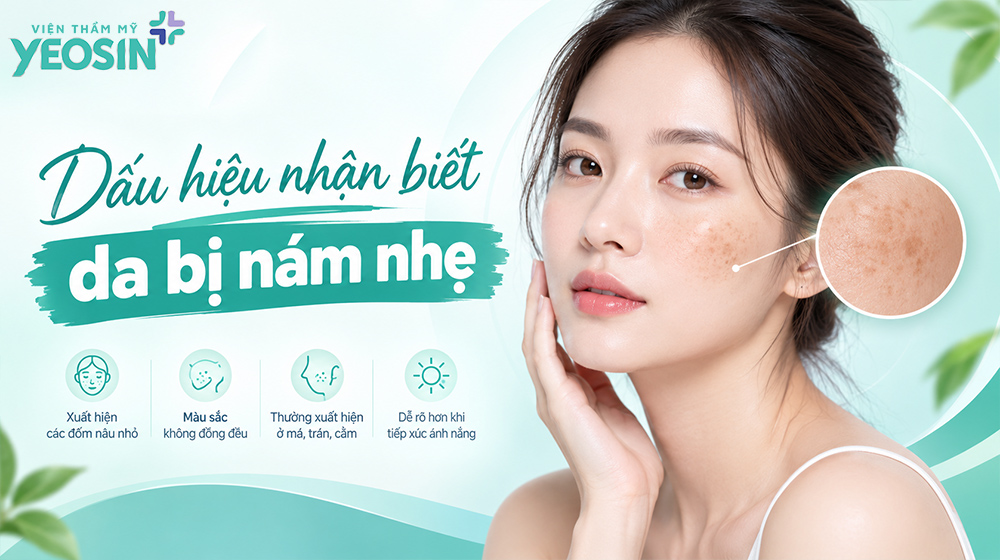 Da bị nám nhẹ 2 bên gò má: Dấu hiệu nhận biết và cách trị 6 Dấu hiệu nhận biết da bị nám nhẹ