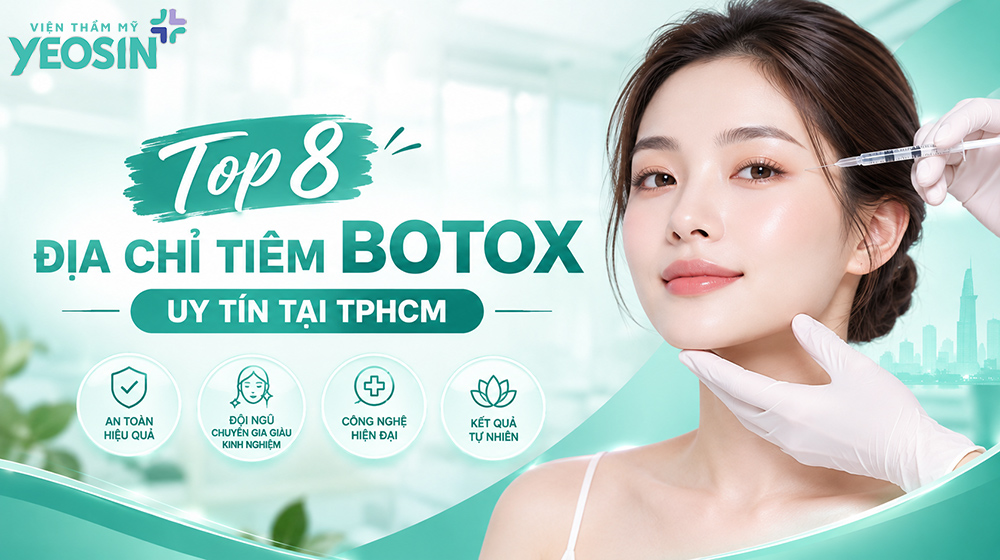 Top 8 địa chỉ tiêm botox uy tín nhất tại Tphcm