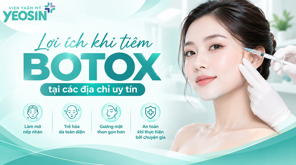 Top 8 địa chỉ tiêm botox uy tín nhất tại Tphcm 11 Tại sao nên đến các địa chỉ tiêm botox uy tín để làm đẹp?