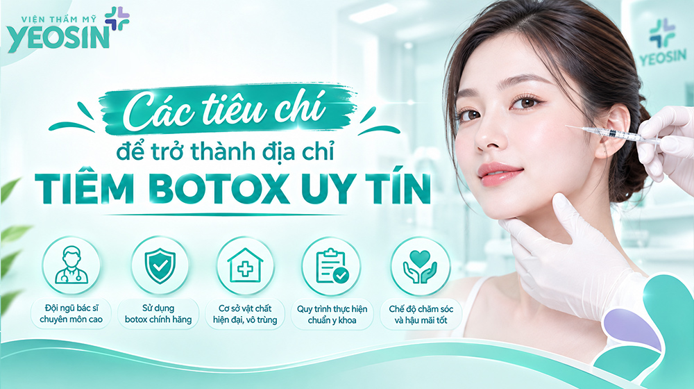 Top 8 địa chỉ tiêm botox uy tín nhất tại Tphcm 12 Các tiêu chí để trở thành địa chỉ tiêm botox uy tín