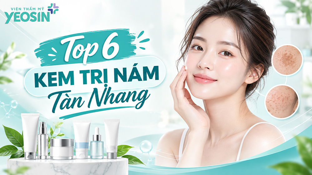 Review top 6 kem trị nám tàn nhang được ưa chuộng nhất