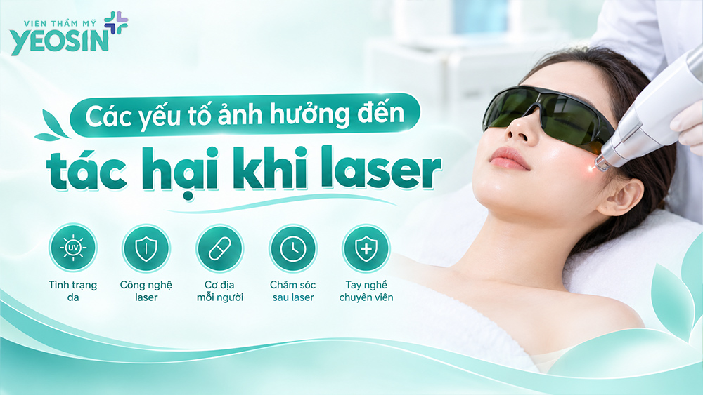 Các yếu tố ảnh hưởng đến tác hại của việc trị nám bằng laser