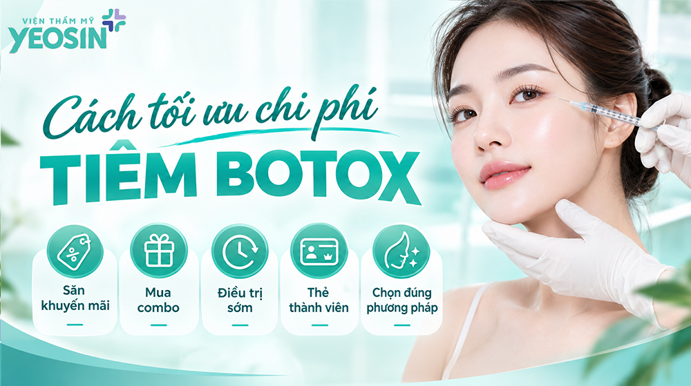 Tiêm botox giá bao nhiêu tiền? Bảng giá tiêm botox mới nhất 8 Cách tối ưu chi phí tiêm botox bạn cần biết
