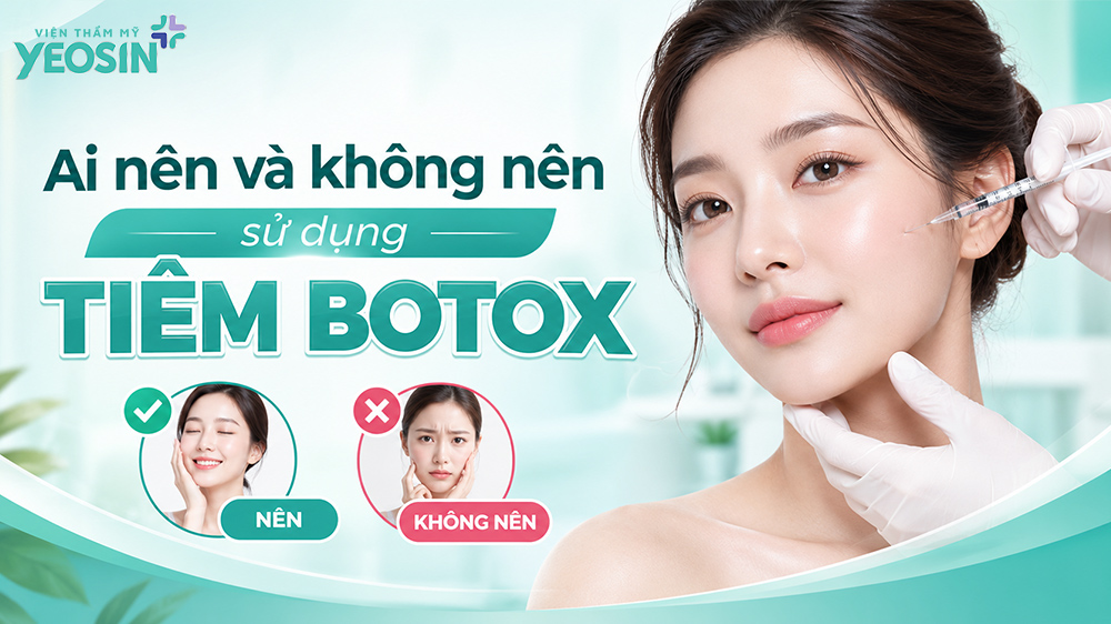 Tiêm botox là gì? Cơ chế, tác dụng và những điều cần biết 11 Ai nên và không nên sử dụng tiêm botox?