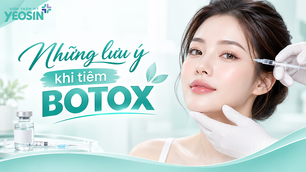 Tiêm botox là gì? Cơ chế, tác dụng và những điều cần biết 13 Những lưu ý khi tiêm botox bạn cần biết