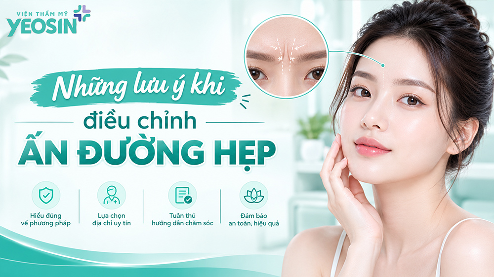 Những lưu ý khi điều chỉnh ấn đường hẹp bạn cần biết