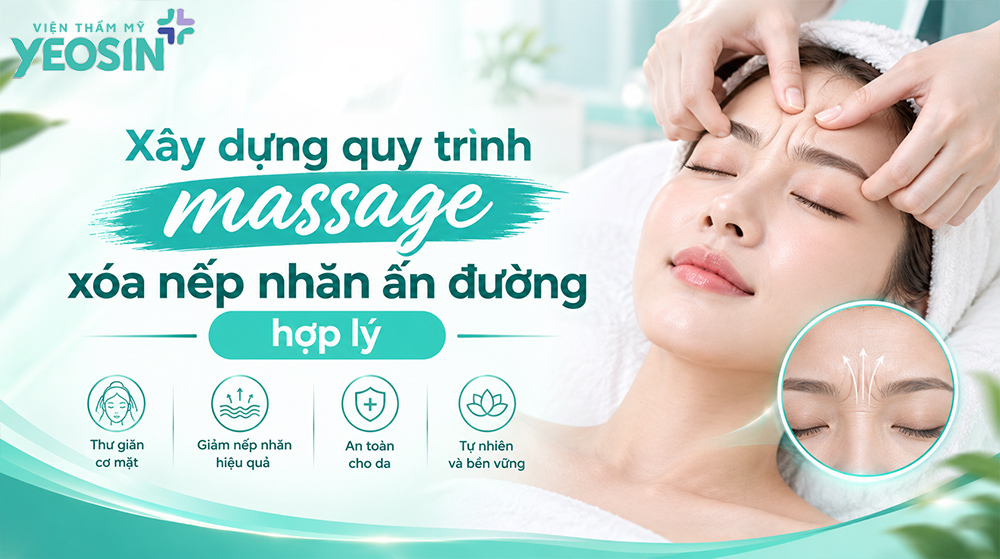 5 cách massage xóa nếp nhăn ấn đường hiệu quả 9 Xây dựng quy trình massage xóa nếp nhăn ấn đường hợp lý