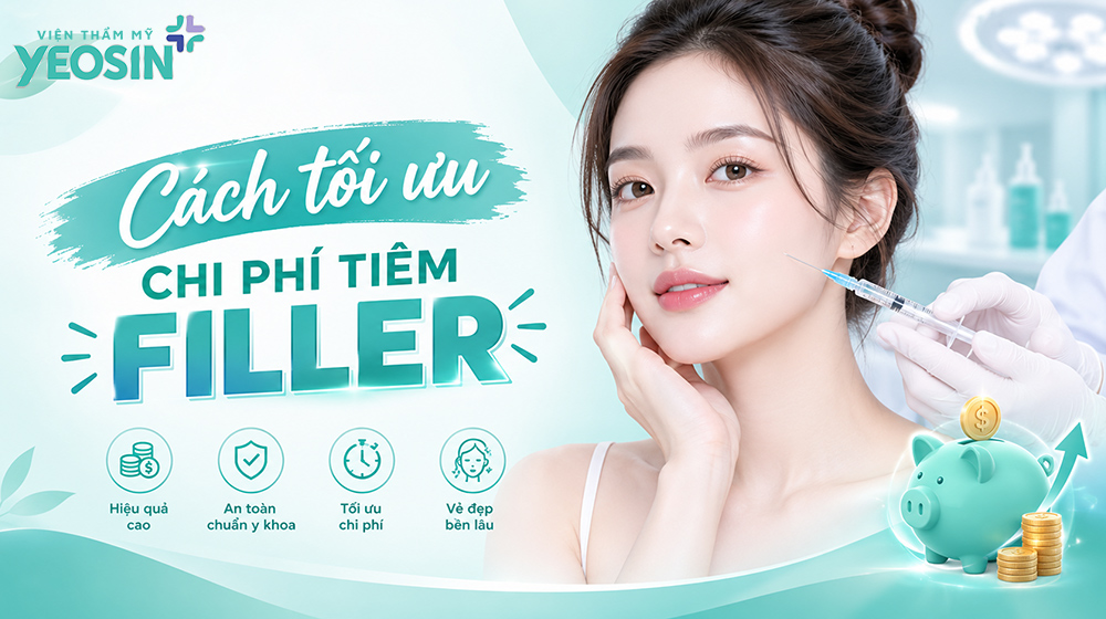 Cách tối ưu chi phí tiêm filler