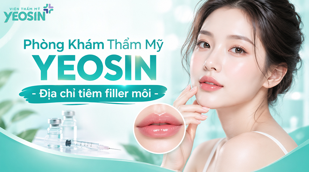 Tiêm filler môi: Ưu nhược điểm và những lưu ý cần biết 17 Phòng Khám Thẩm Mỹ Yeosin - Địa chỉ tiêm filler môi uy tín nhất Tphcm