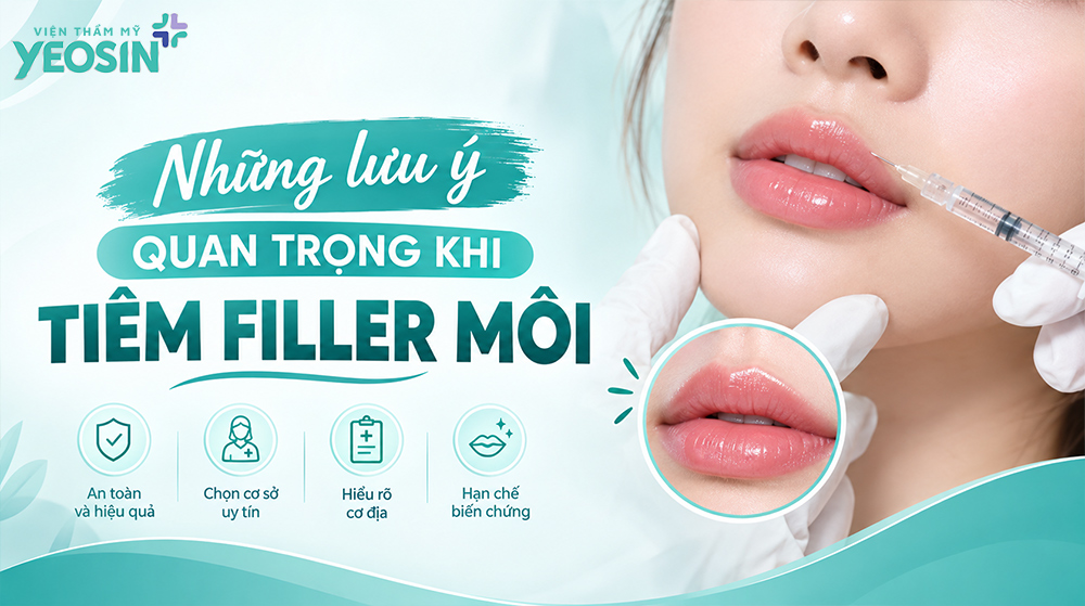 Tiêm filler môi: Ưu nhược điểm và những lưu ý cần biết 16 Những lưu ý quan trọng khi tiêm filler môi