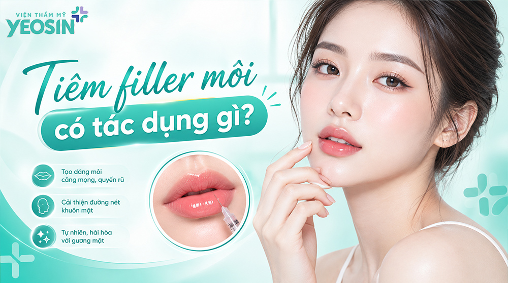 Tiêm filler môi: Ưu nhược điểm và những lưu ý cần biết 13 Tiêm filler môi có tác dụng gì?