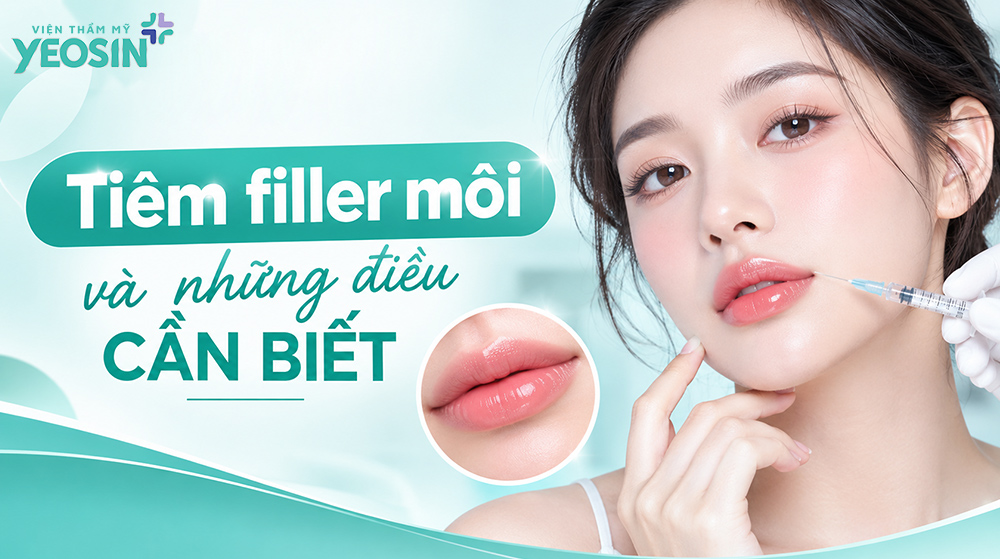 Tiêm filler môi: