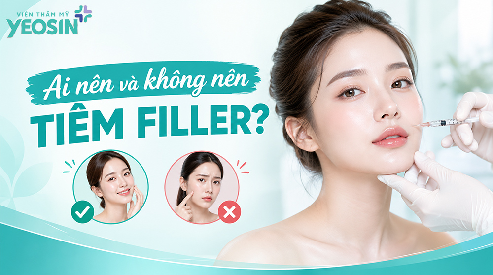 Ai nên và không nên tiêm filler?