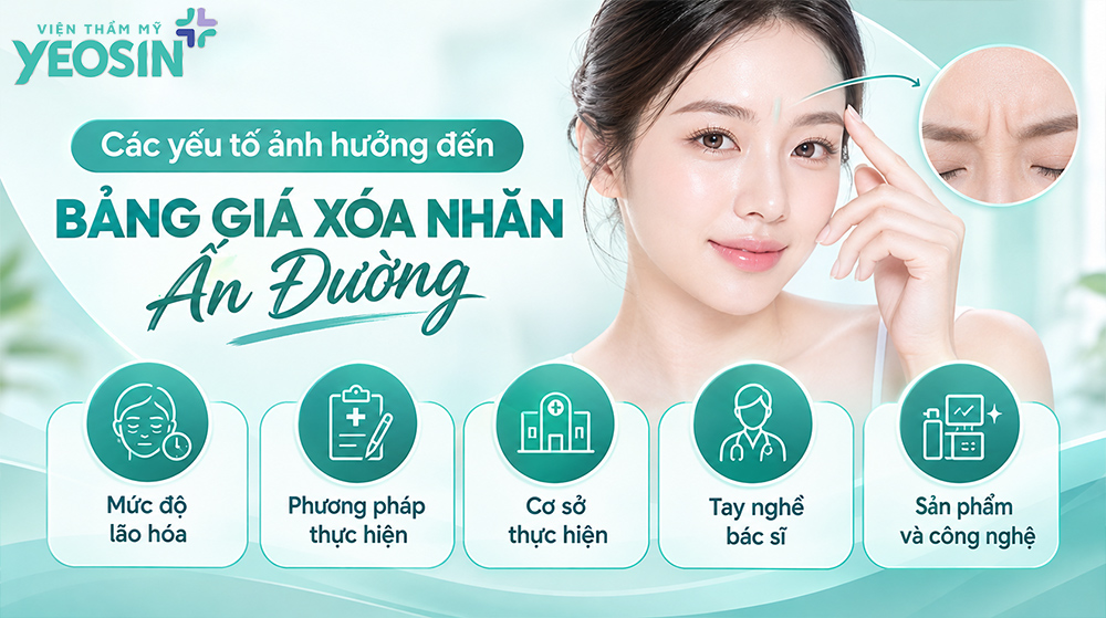 Chi phí xóa nếp nhăn ấn đường giá bao nhiêu? 12 Các yếu tố ảnh hưởng đến xóa nếp nhăn ấn đường giá bao nhiêu